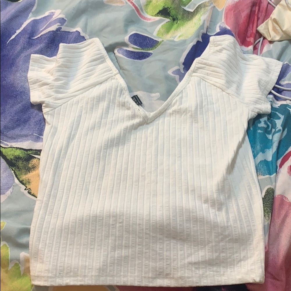 Plain crop top